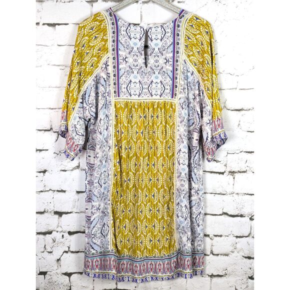 SUNDANCE "Terraza" Dress Tunic Boho Cottage Peasant Festival A-Line Size XL - Picture 5 of 7